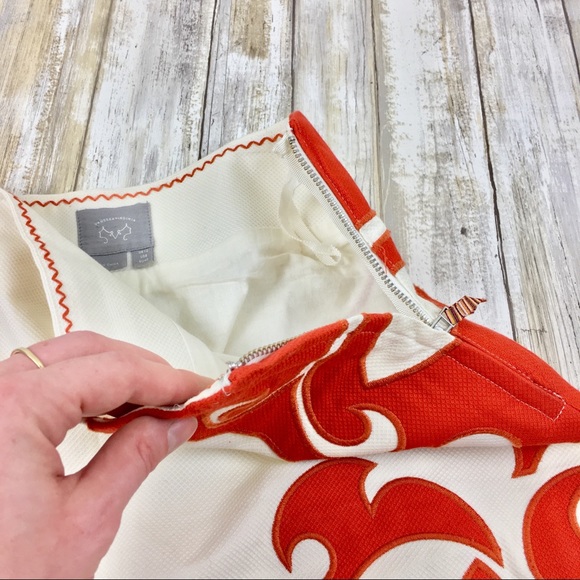 Anthro Vanessa Virginia | Flame Kissed Skirt - Picture 7 of 8